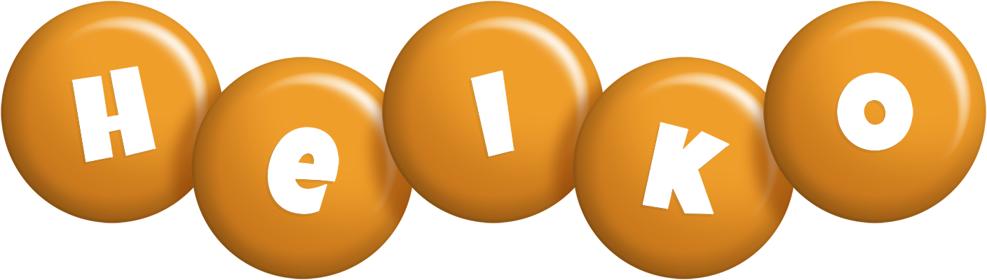 Heiko candy-orange logo