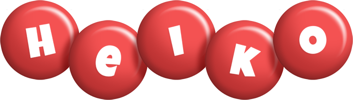 Heiko candy-red logo