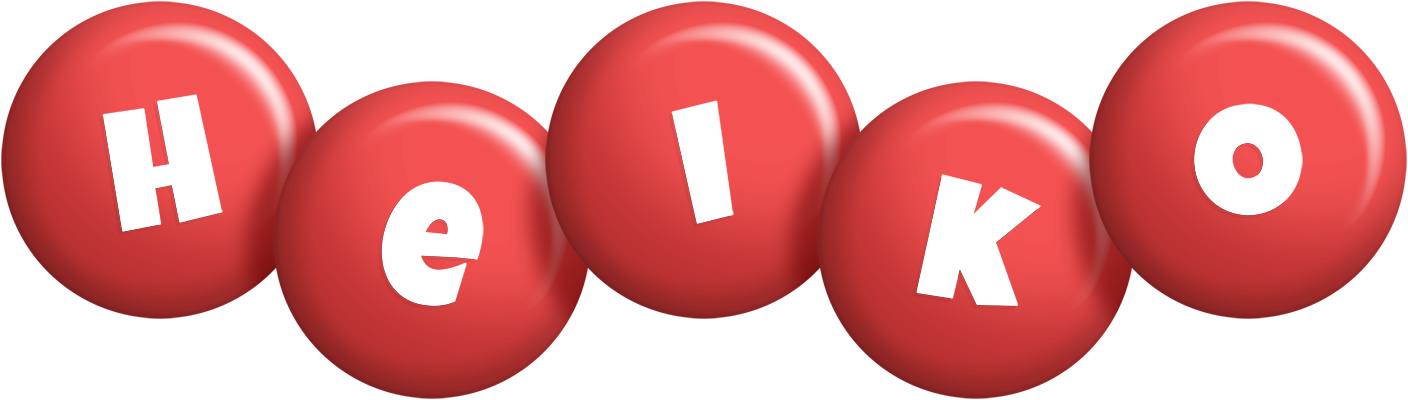 Heiko candy-red logo