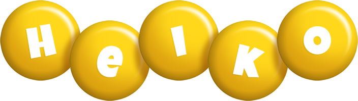 Heiko candy-yellow logo