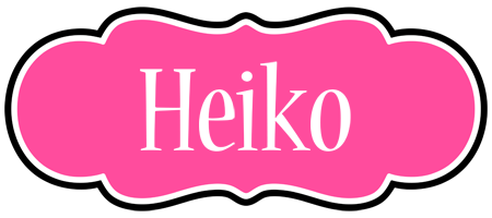 Heiko invitation logo