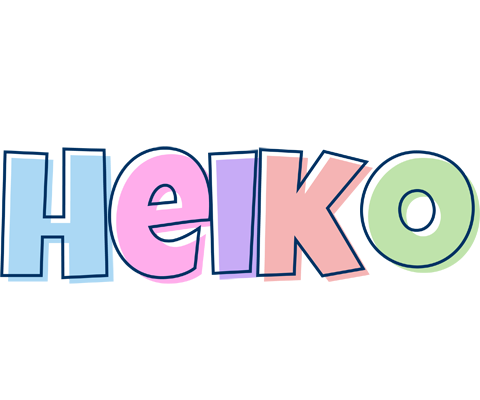 Heiko pastel logo