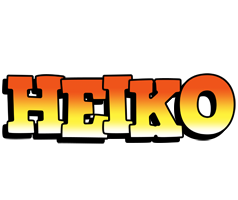 Heiko sunset logo