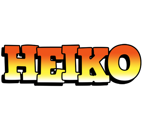 Heiko sunset logo