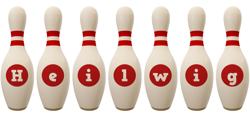 Heilwig bowling-pin logo