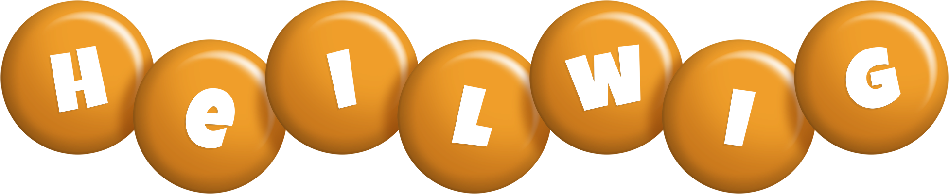 Heilwig candy-orange logo