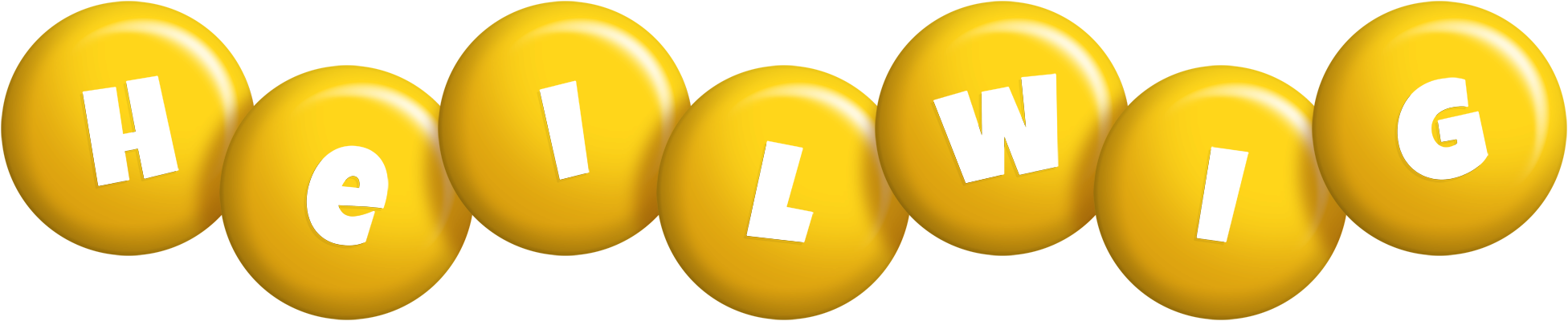 Heilwig candy-yellow logo