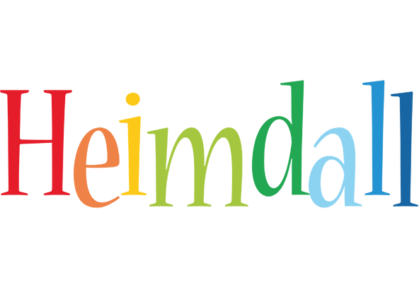 Heimdall birthday logo