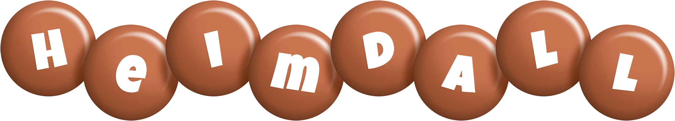 Heimdall candy-brown logo