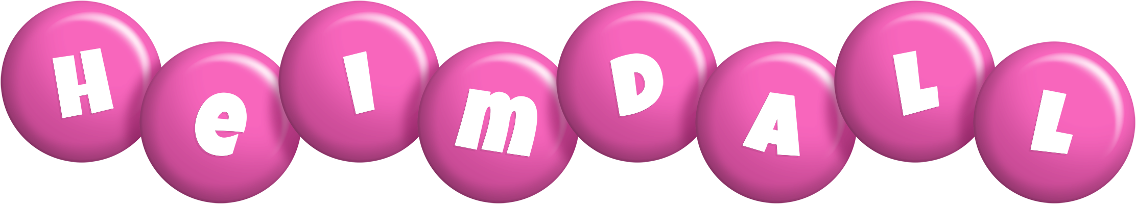 Heimdall candy-pink logo