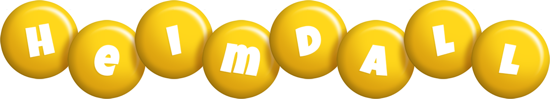 Heimdall candy-yellow logo