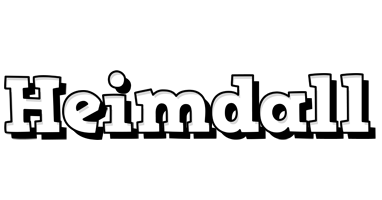Heimdall snowing logo
