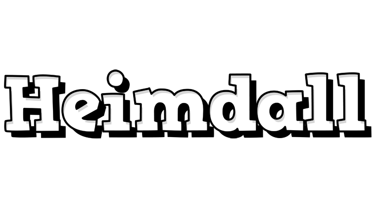 Heimdall snowing logo