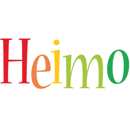 Heimo birthday logo