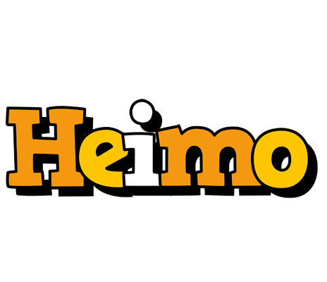 Heimo cartoon logo