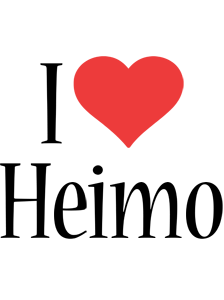 Heimo i-love logo