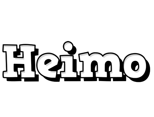 Heimo snowing logo