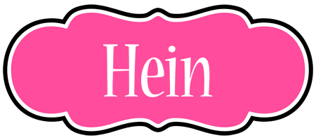 Hein invitation logo