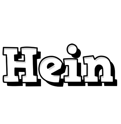 Hein snowing logo