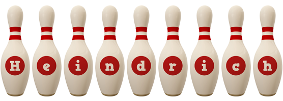 Heindrich bowling-pin logo