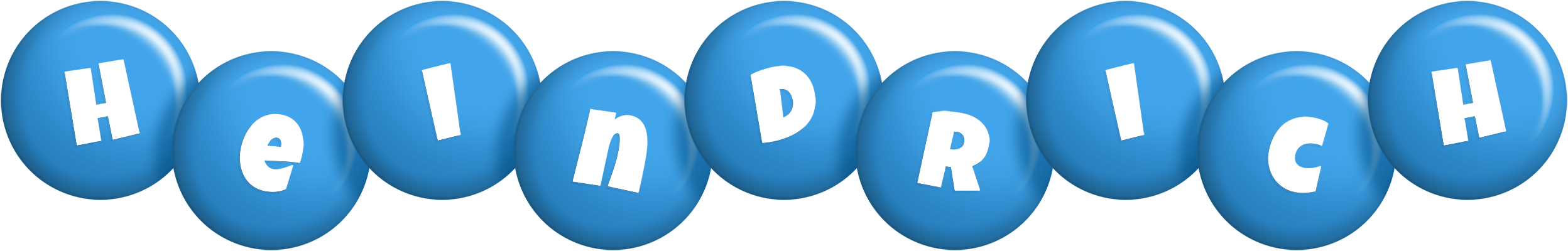 Heindrich candy-blue logo