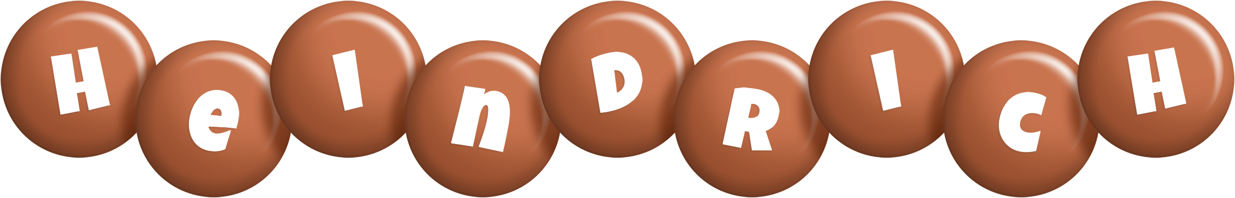 Heindrich candy-brown logo