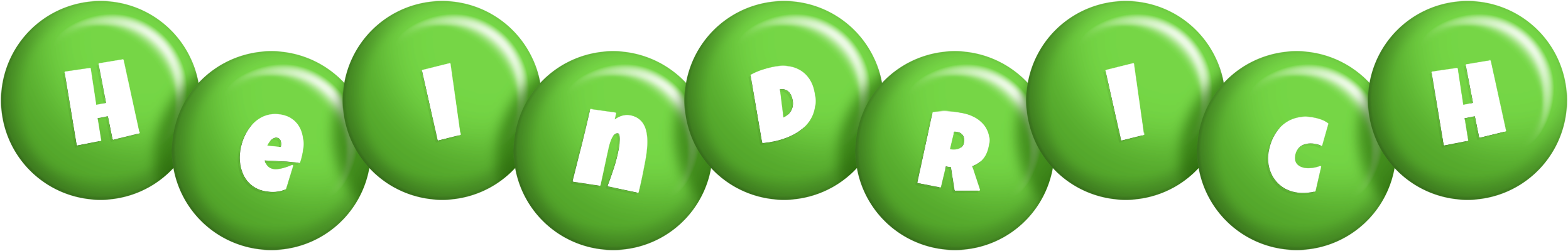 Heindrich candy-green logo