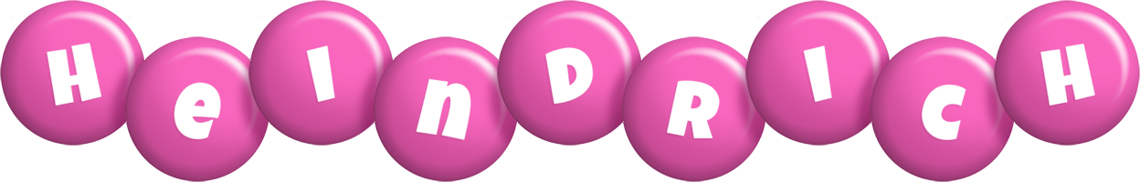 Heindrich candy-pink logo