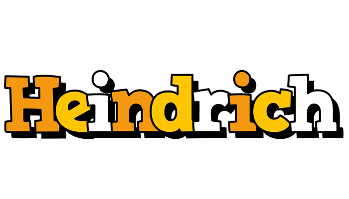 Heindrich cartoon logo