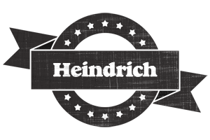 Heindrich grunge logo