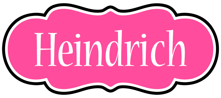 Heindrich invitation logo