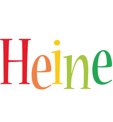 Heine birthday logo