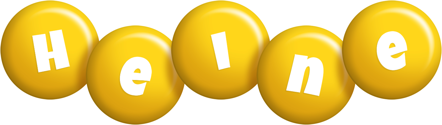 Heine candy-yellow logo