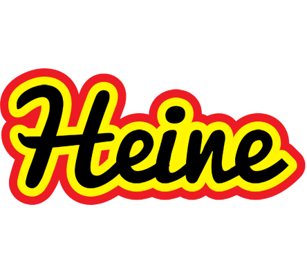 Heine flaming logo