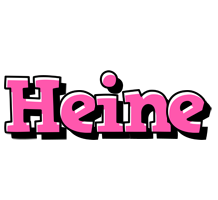 Heine girlish logo