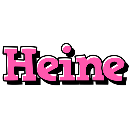 Heine girlish logo