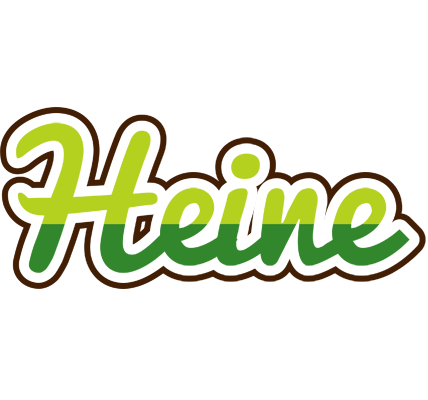 Heine golfing logo