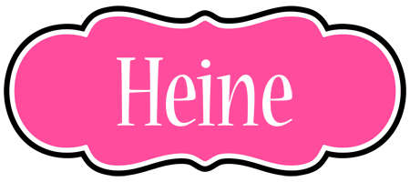 Heine invitation logo