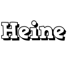 Heine snowing logo