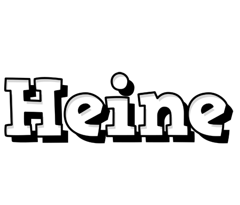 Heine snowing logo