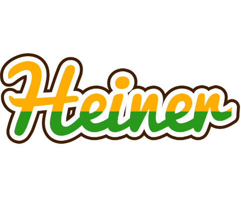 Heiner banana logo