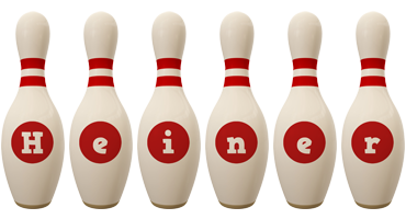 Heiner bowling-pin logo