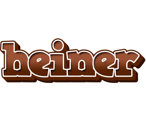 Heiner brownie logo