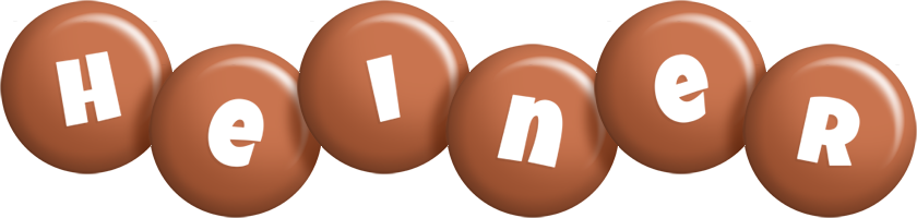 Heiner candy-brown logo