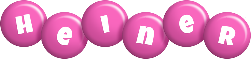 Heiner candy-pink logo