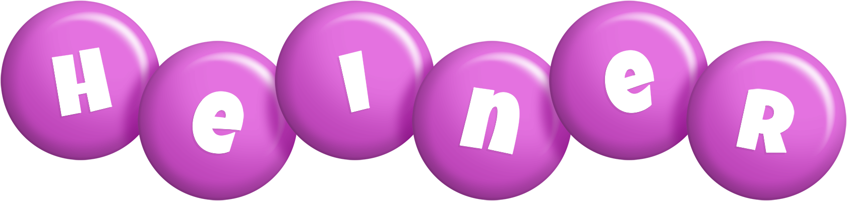 Heiner candy-purple logo