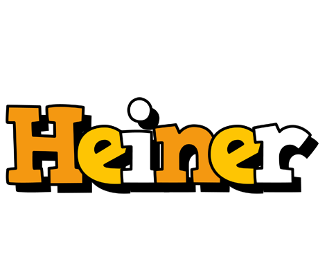 Heiner cartoon logo
