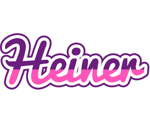 Heiner cheerful logo
