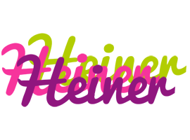 Heiner flowers logo