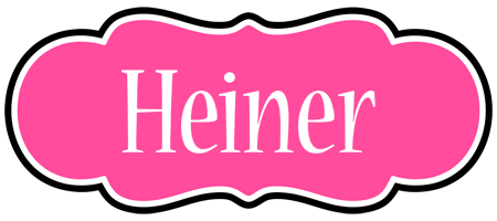 Heiner invitation logo